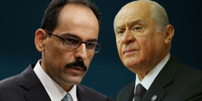 İbrahim Kalın'dan Bahçeli'ye teşekkür