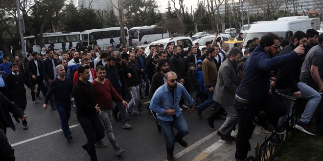 stanbul'da Hizb-ut Tahrir protestosu: 150 kii gzaltnda