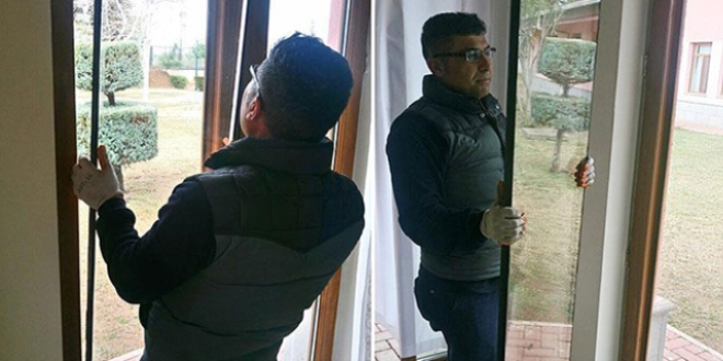 Yuvanın camını değiştirtti yargılanmaktan kurtuldu