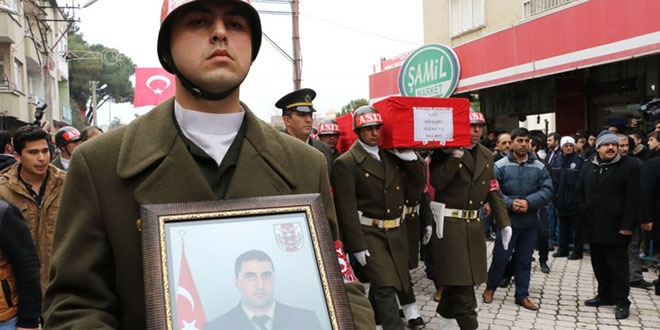 Şehit Uzman Çavuş Ali Şirin için tören düzenlendi
