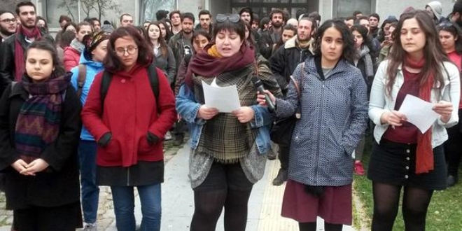 Öğrenciler saldırganlar hakkında işlem yapmayan rektörlüğü suçladılar