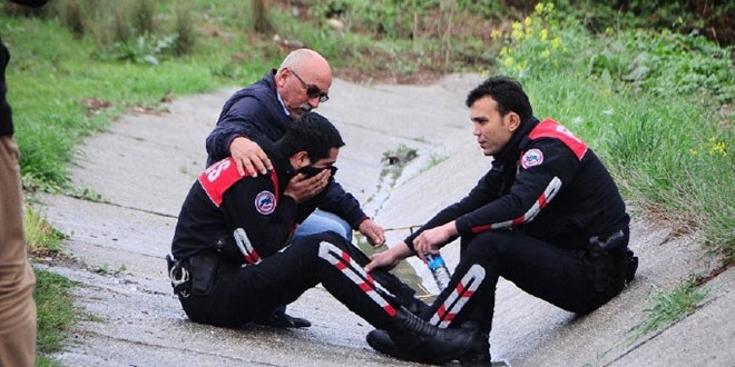 Kazaya müdahale için geldi, babası olduğunu öğrendi