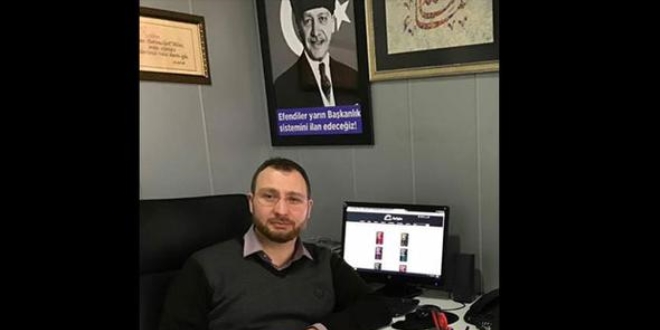 Görevli memur Atatürk'ün yerine Erdoğan'ı koydu, tepkiyle karşılaştı