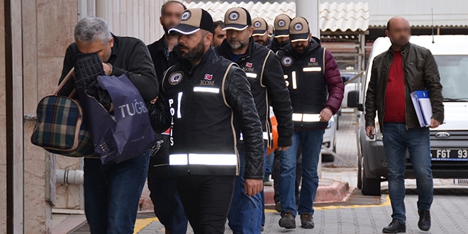 Malatya'da öğretmenlerin de olduğu 18 kişi tutuklandı