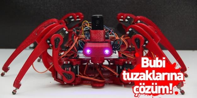 Bubi tuzaklarına 'Örümcek Robotlu' çözüm
