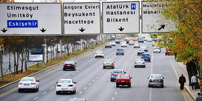 Ankara'da yarın bazı yollar trafiğe kapatılacak
