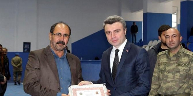 Diyarbakır'da 57 güvenlik korucusu göreve başladı