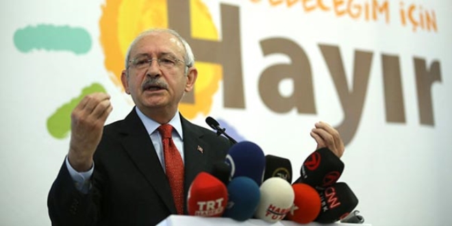 Kılıçdaroğlu: Bana saldırarak 'Evet'i artıramazlar