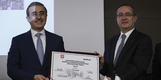 Elektronik harp projelerinde imzalar atıldı