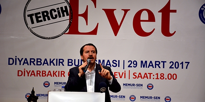 'Hayır demek FETÖ'ye göbek arttırmak demektir'