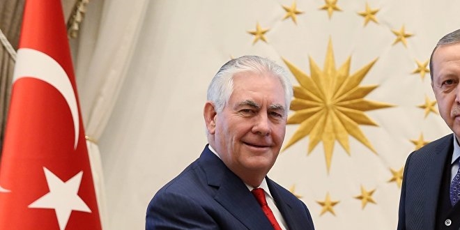 Erdoan-Tillerson grmesinde Glen'in iadesi konuuldu