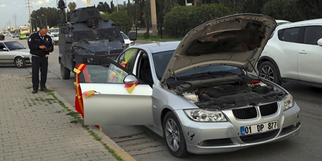 Düğün yerine karakola gittiler