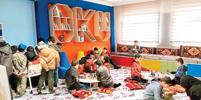 Köy çocuklarının hayal kafesi