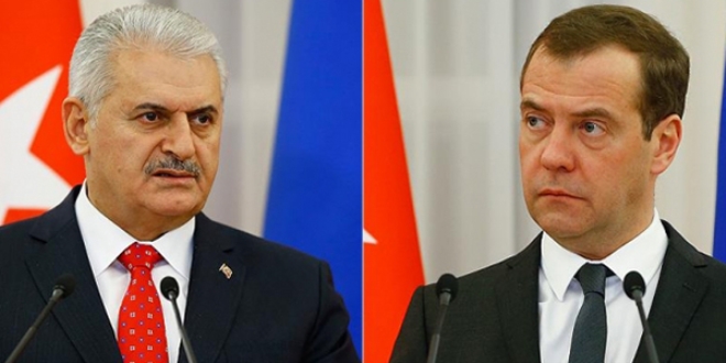 Yıldırım'dan Medvedev'e başsağlığı mesajı