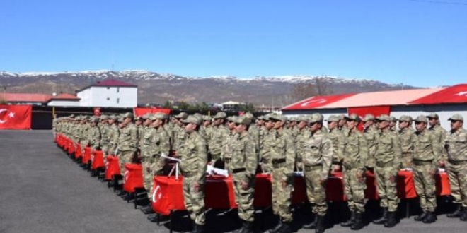 Siirt'te 517 güvenlik korucusu yemin ederek göreve başladı