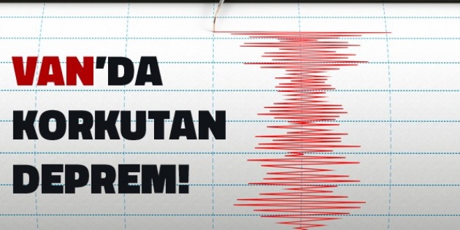 Van'da 14 saatte 24 deprem meydana geldi