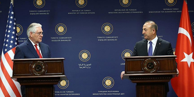 Çavuşoğlu, mevkidaşı Tillerson ile telefonda görüştü