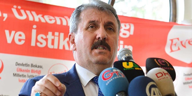 BBP: Türkiye yeni bir mücadele safhasına geçirilmeli