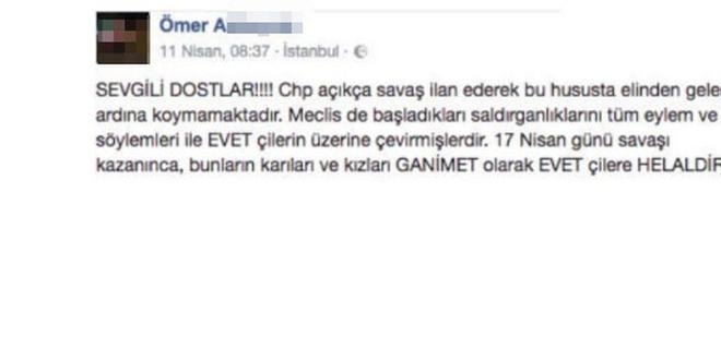 Skandal paylaşım sonrası açığa alındı