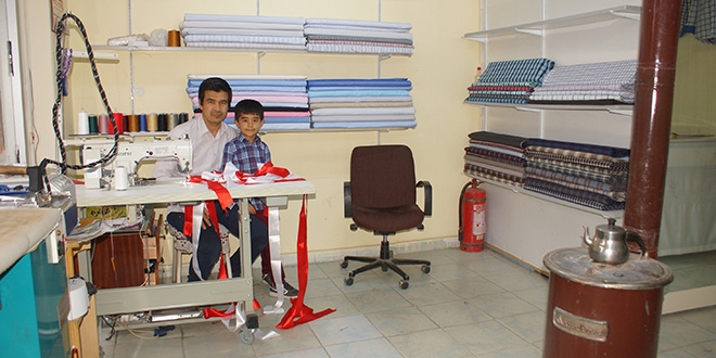 Çocuğunun tedavisi için geldiği Türkiye'de işini kurdu