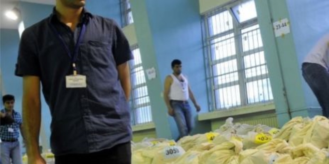Edirne'de oy çuvalları kamerayla kayıt altına alındı