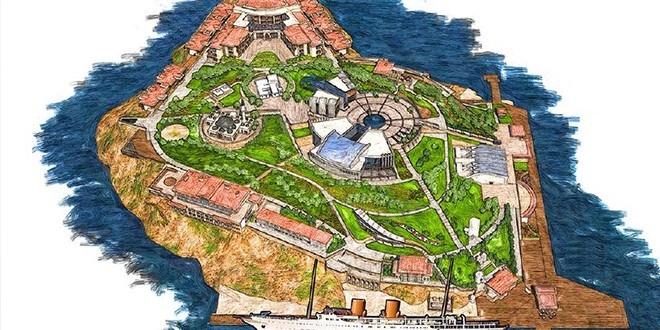 Yassıada 'Savarona' için, deniz doldurularak genişletilecek