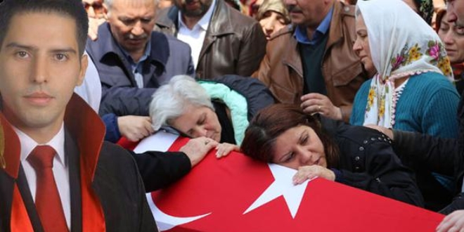 Düşen helikopterde şehit olan hakim için gözyaşları sel oldu