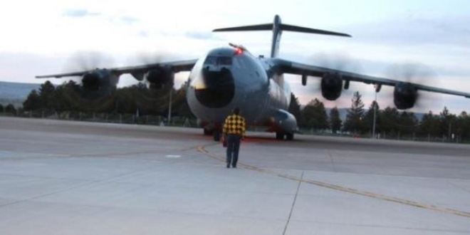 TSK: A400M ATLAS uann drdncs envantere girdi