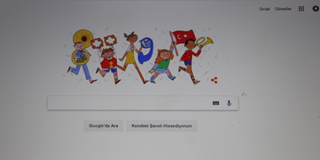 Google'dan 23 Nisan'a zel logo
