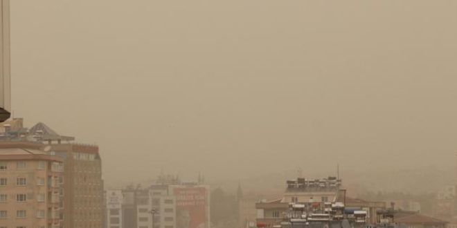 Suriye üzerinden gelen toz bulutu 6 ilde etkili oluyor