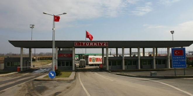 İpsala Sınır Kapısı'ndan geçişler yapılamıyor