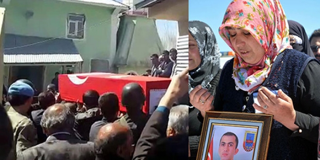 Şehit Astsubay, son yolculuğuna uğurlandı