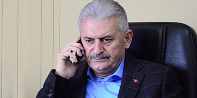 Babakan Yldrm, Barzani ile telefonla grt