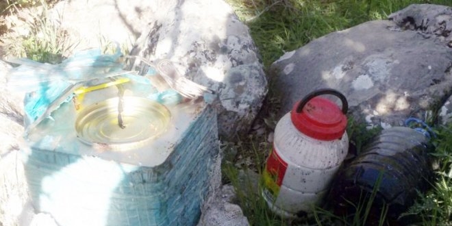 Bitlis'te tuzaklanan 270 kilogram patlayc imha edildi