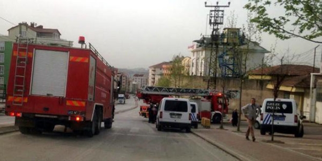 Kocaeli kadın cezaevinde yangın çıktı