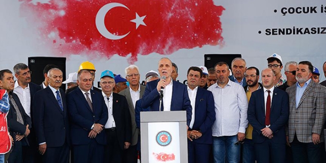 Türk-İş 1 Mayıs'ı Ankara'da kutladı