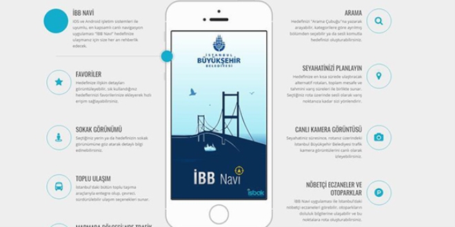 Trafikte İBB Navi uygulaması başlıyor