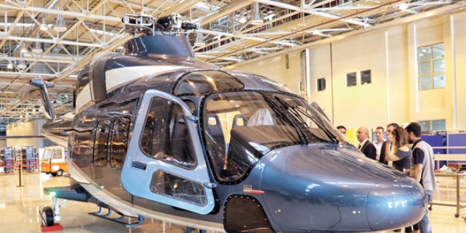 TAI'nın helikopteri T-625'ten ilk görüntüler