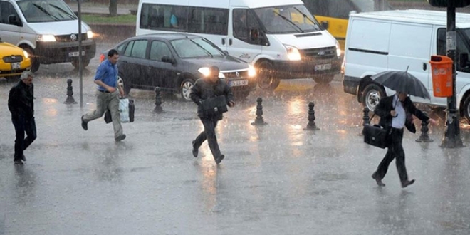 Meteoroloji'den kuvvetli ya uyars-harital