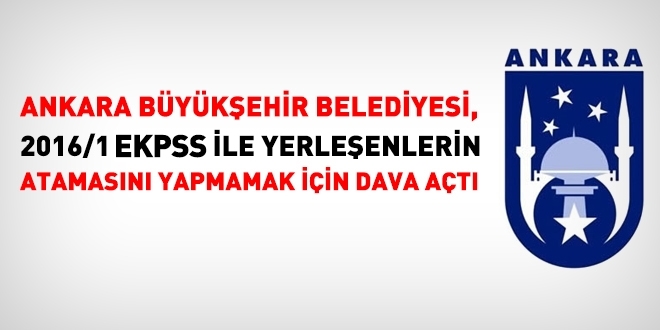 Ankara Bykehir Belediyesi, 82 engelliyi almyor