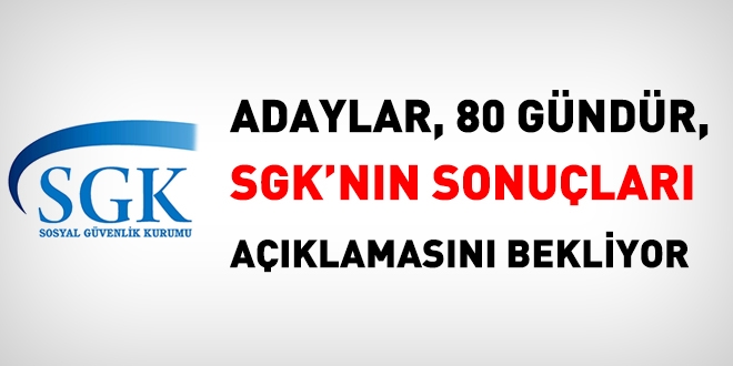 Bin 600 aday, SGK denetmen yardmcl snav sonularn bekliyor