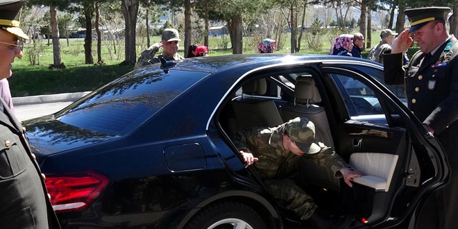 Tümgeneral, İbrahim için makam aracını tahsis etti