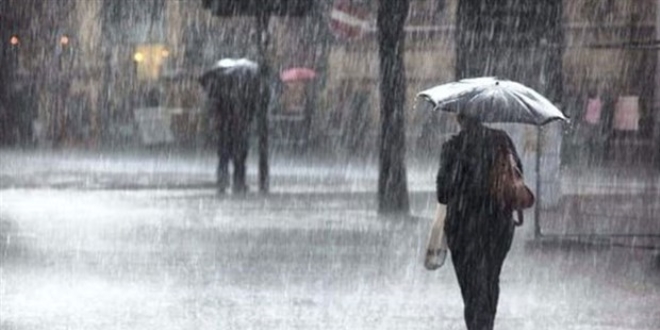Meteoroloji'den kuvvetli yağış uyarısı
