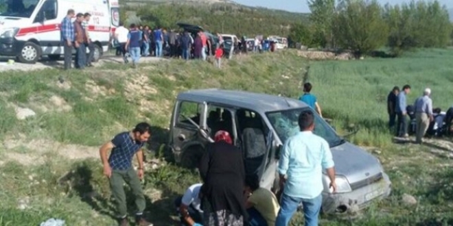 Konya'da iki ara arpt: 1 l, 7 yaral