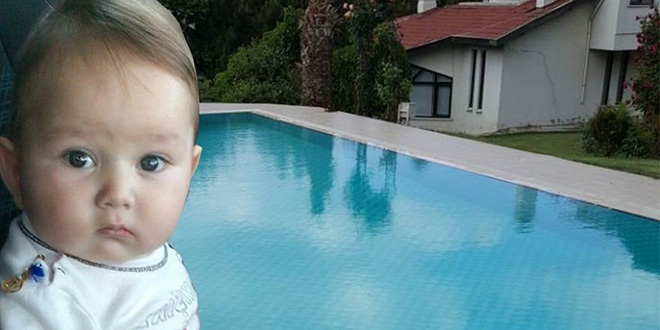Lüks sitenin havuzuna düşen çocuk hayatını kaybetti