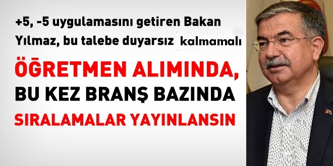 Öğretmen adaylarından, 'branş sıralamaları açıklansın' talebi