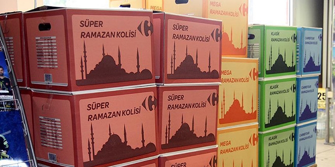 Ramazan kolisinde fiyatlar 27,90 TL'den balyor