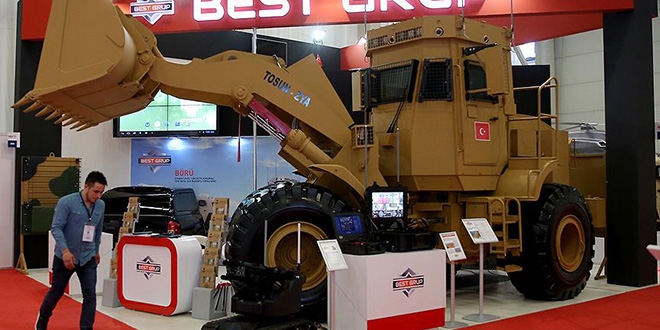 Hendek ve barikatlar Tosun ile daha güvenli aşılıyor