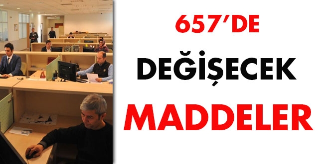 657'de deiecek maddeler