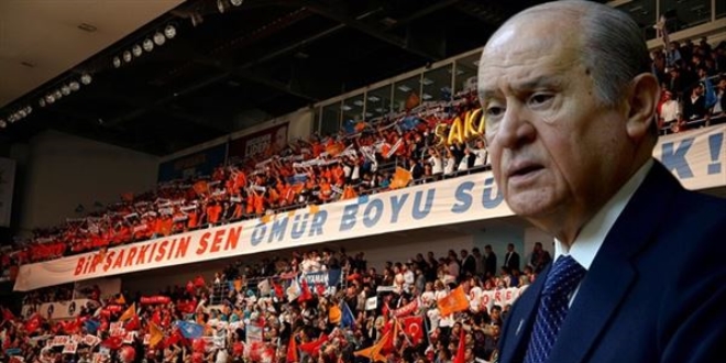 AK Parti kongresinde 'Bahçeli' detayı